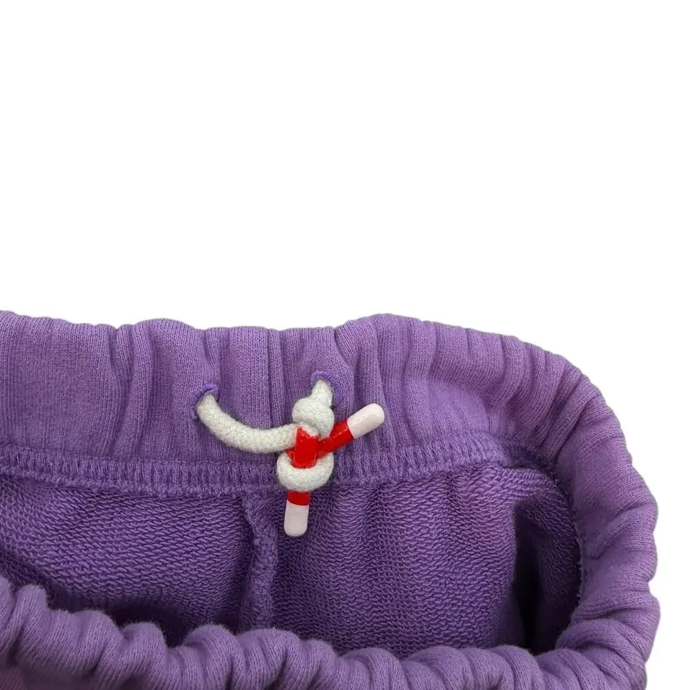 Tory‎ Sport Purple French Terry Jogger Sweatpants Elastic Waist Size XS